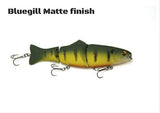 Bluegill Matte Clacker Swimbait