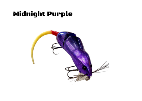 baby kitten fishing lure Baby Muskrat Wake Bait