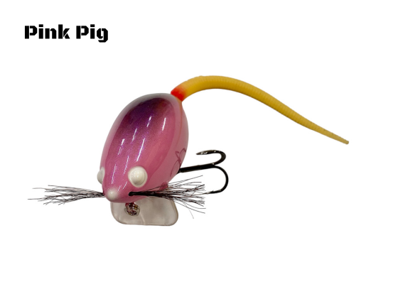 bass fishing mouse lure Mighty Mouse Wake Bait