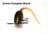 Green Pumpkin Black Mighty Mouse Lure